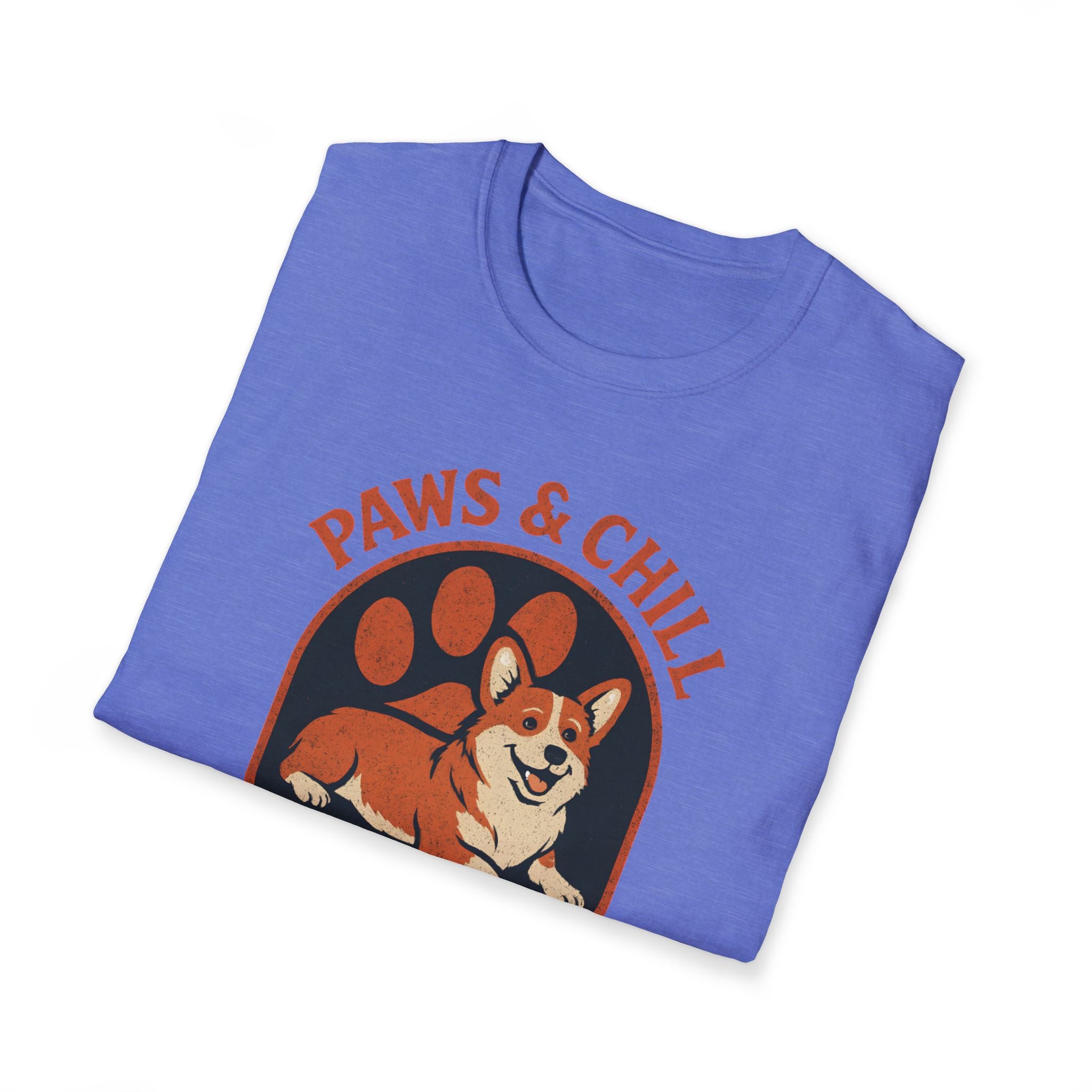 Corgi Paw Print T-Shirt