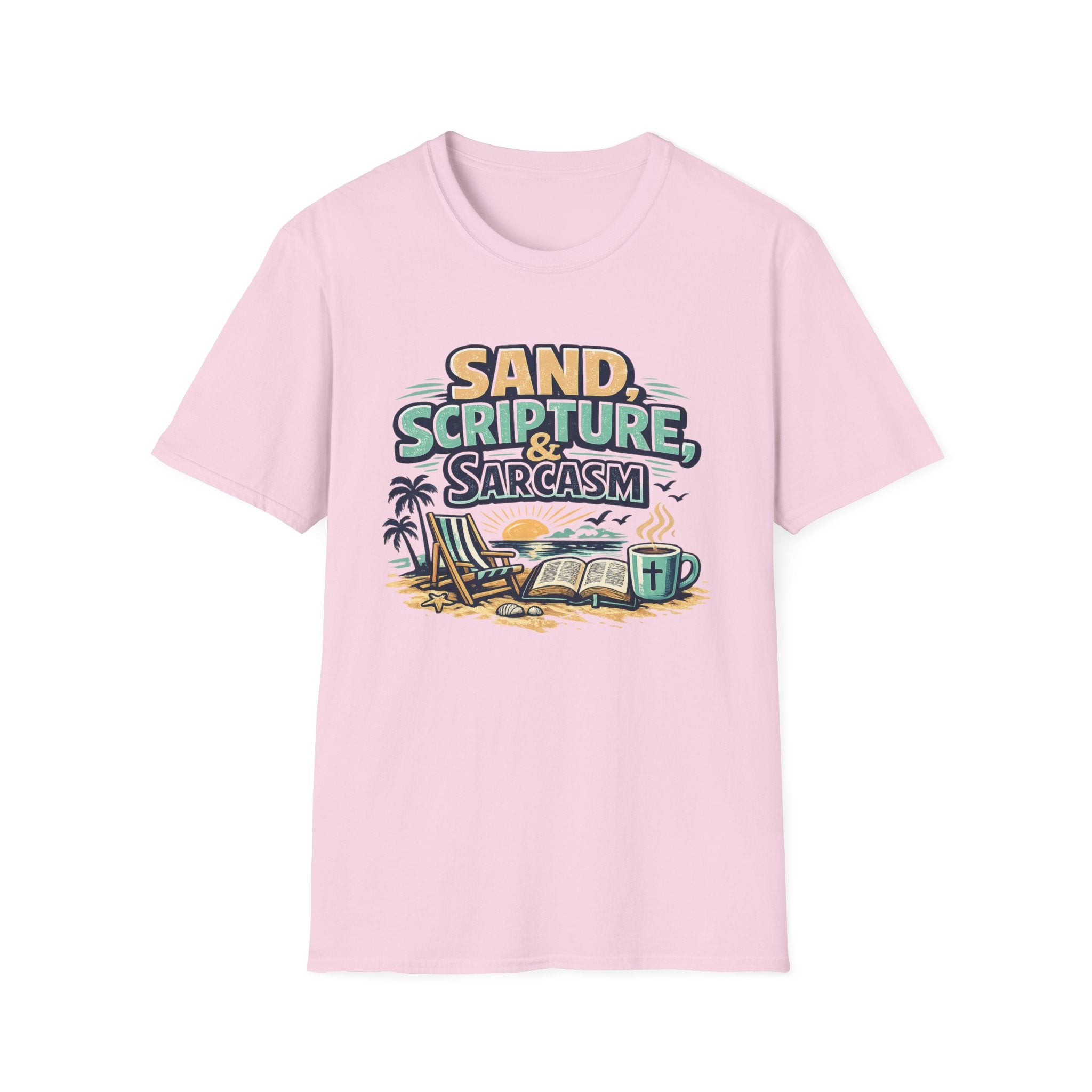 Sand Scripture & Sarcasm Beach Days - T-Shirt