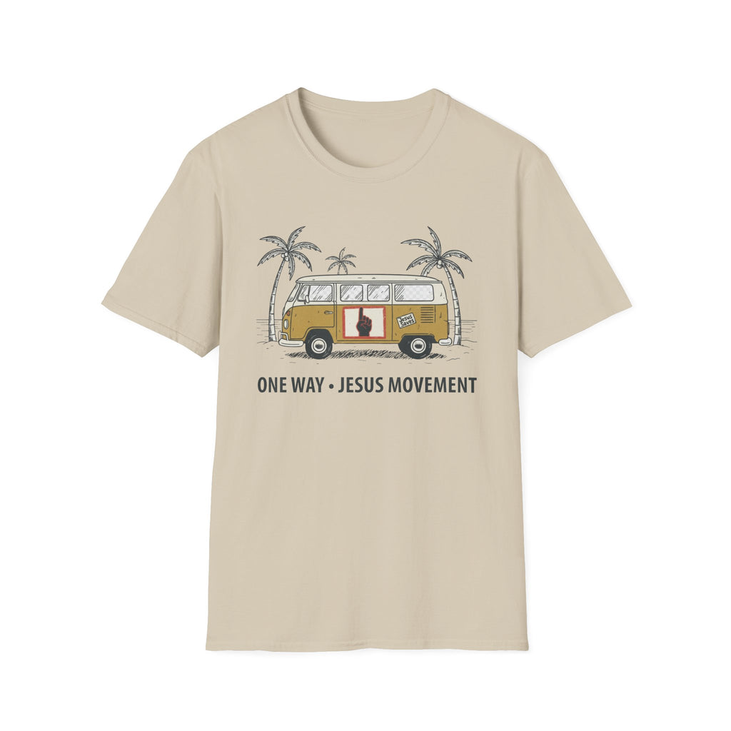 One Way Jesus Movement Van - T-Shirt