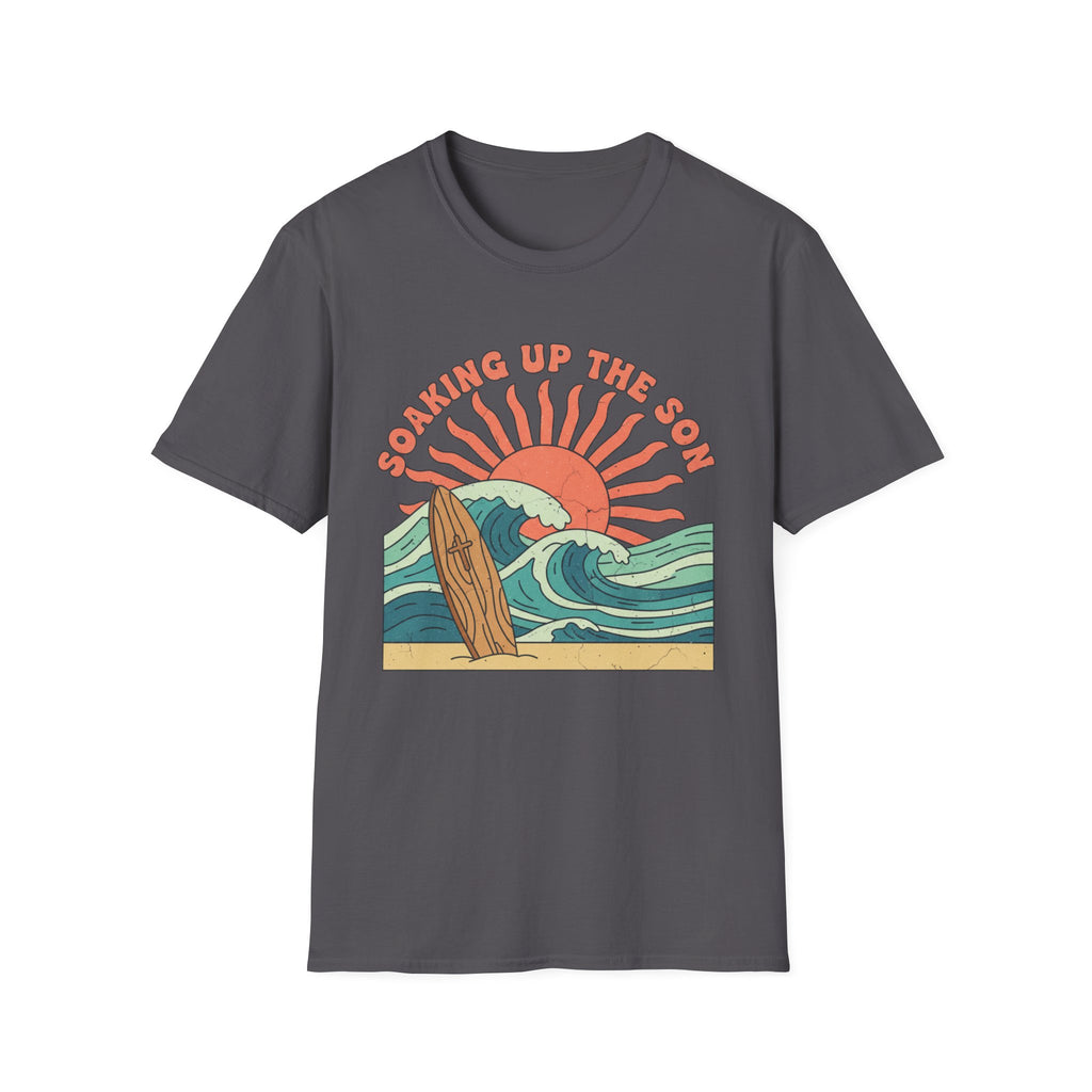 Soaking Up The Son Retro - T-Shirt