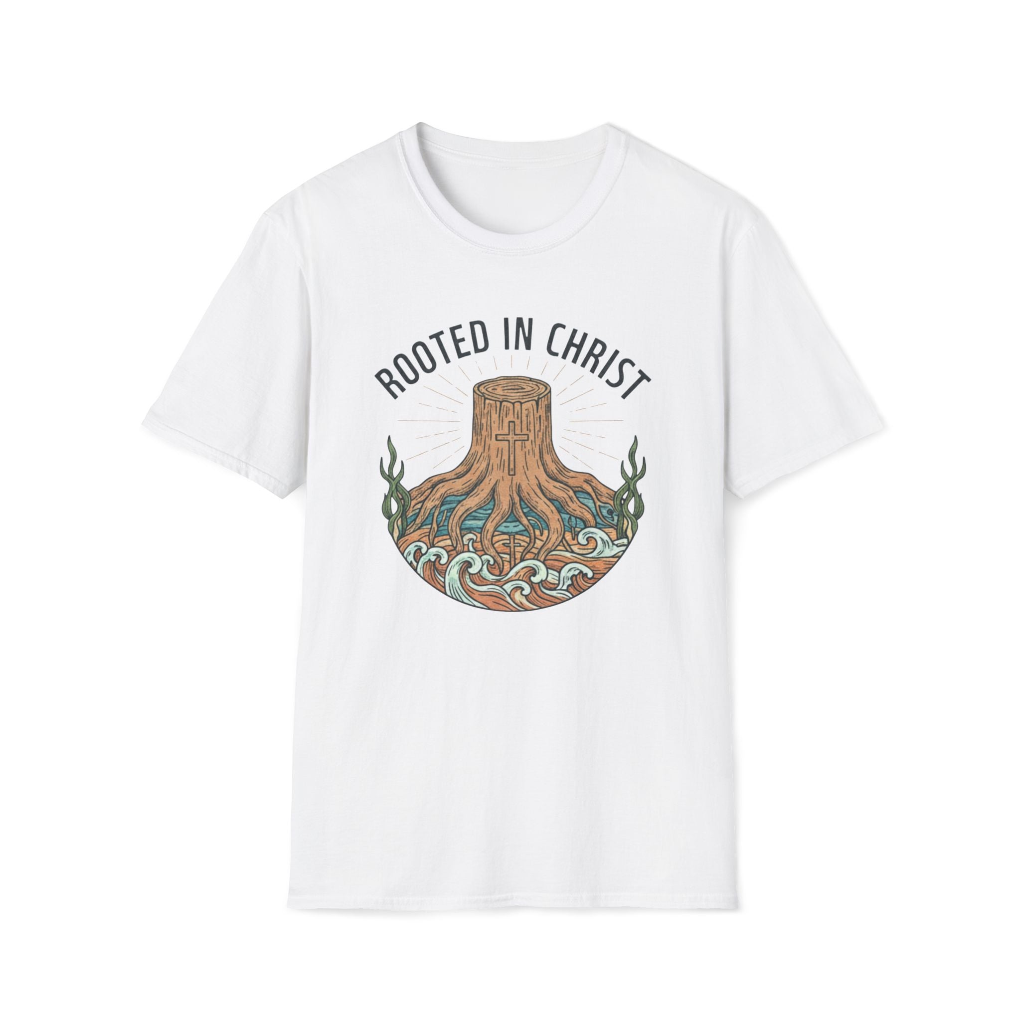 Rooted In Christ Tree Waves