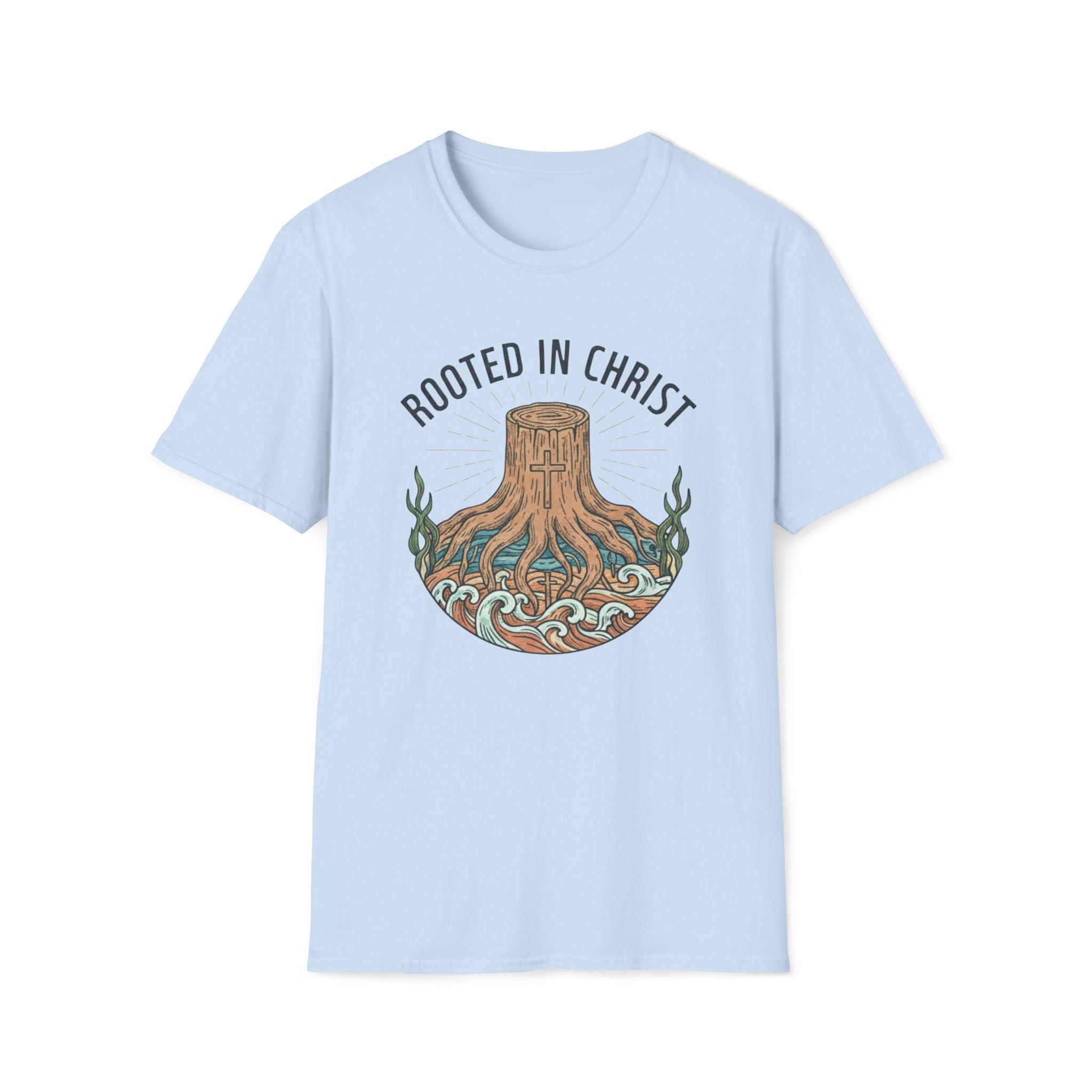 Rooted In Christ Tree Waves