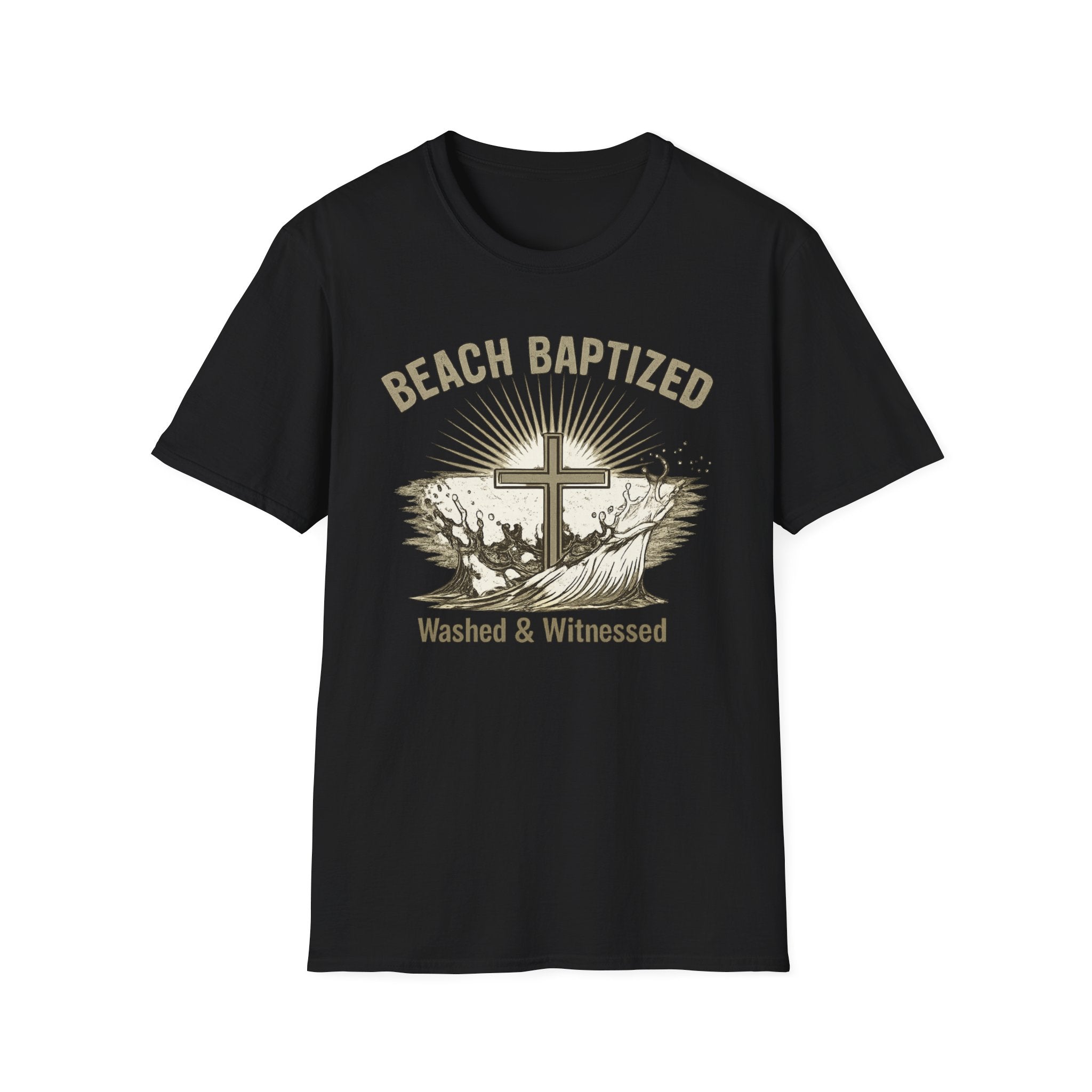 Beach Baptized Washed & Witnessed - T-Shirt