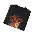 Corgi Paw Print T-Shirt