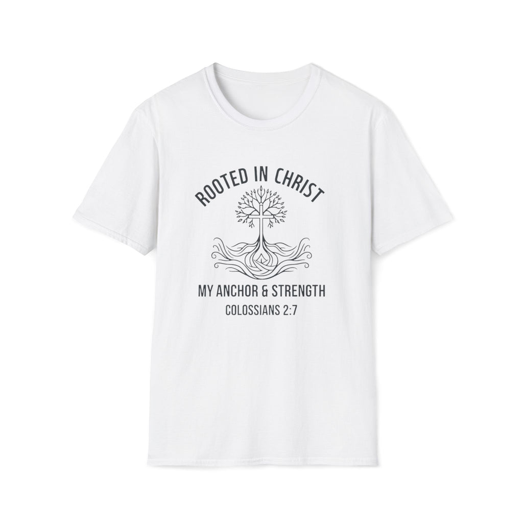 Rooted in Christ My Anchor & Strength T-Shirt