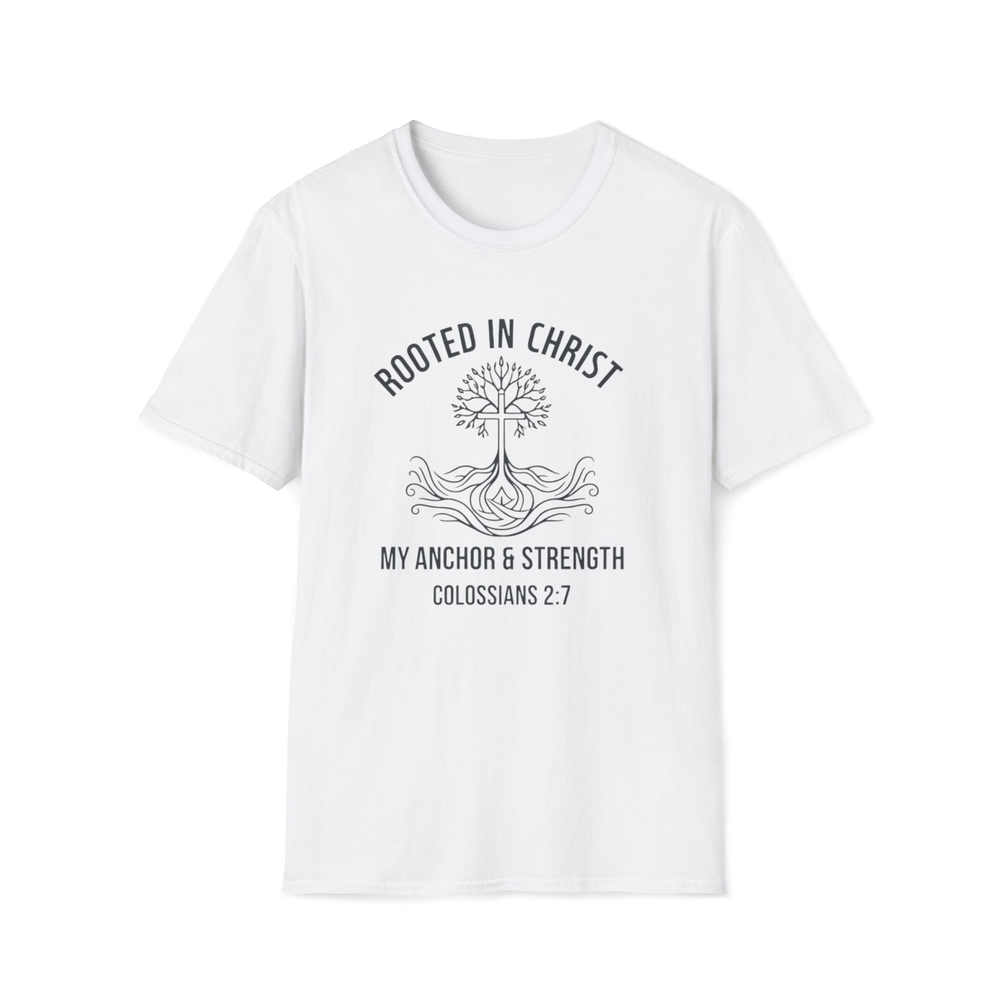 Rooted in Christ My Anchor & Strength T-Shirt