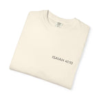 ISAIAH 41:10 — Micro Chest Christian T-Shirt