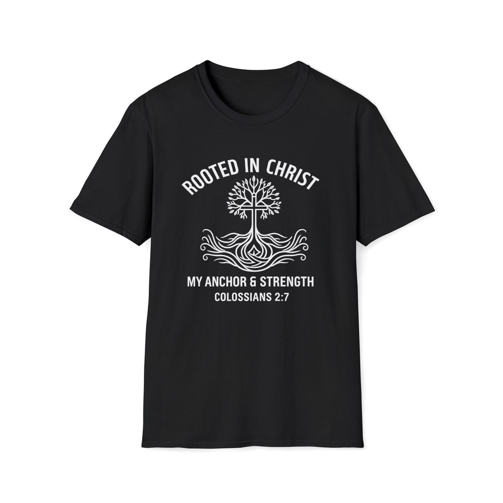 Rooted in Christ My Anchor & Strength T-Shirt