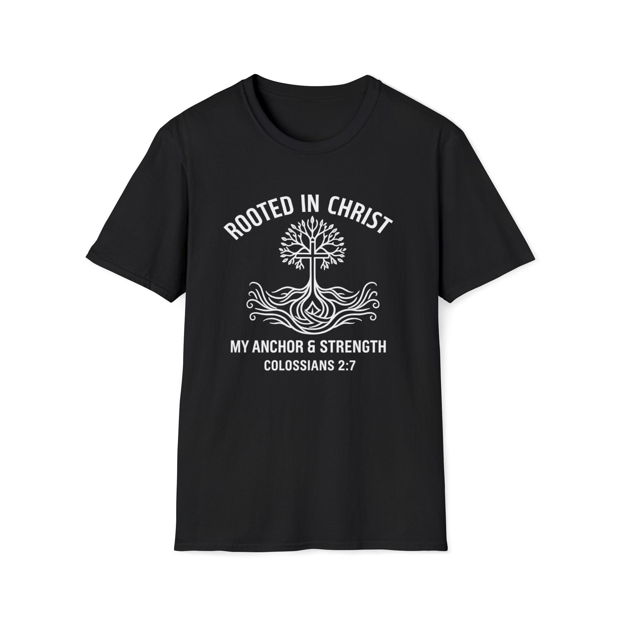 Rooted in Christ My Anchor & Strength T-Shirt