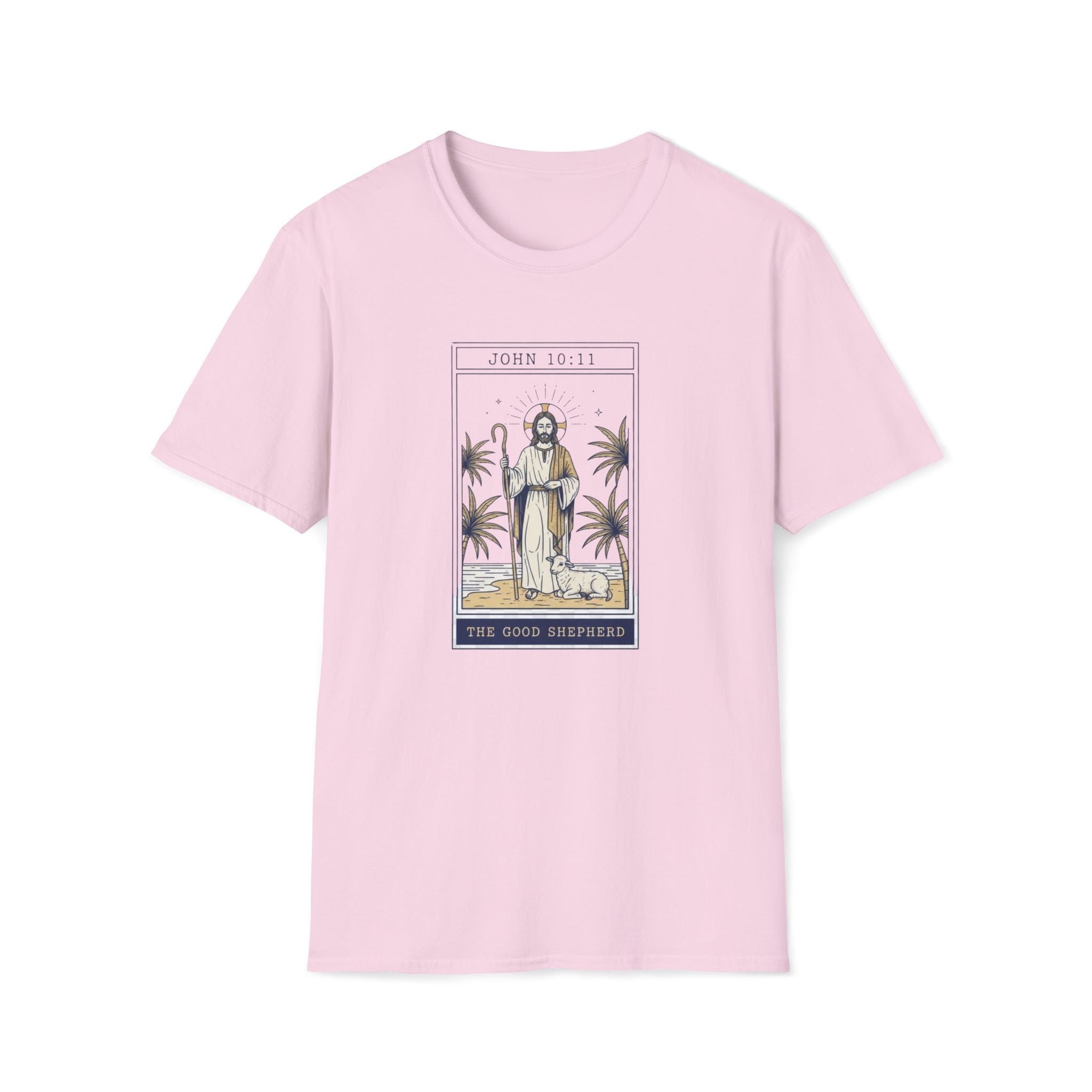 John 10:11 The Good Shepherd Card T-Shirt