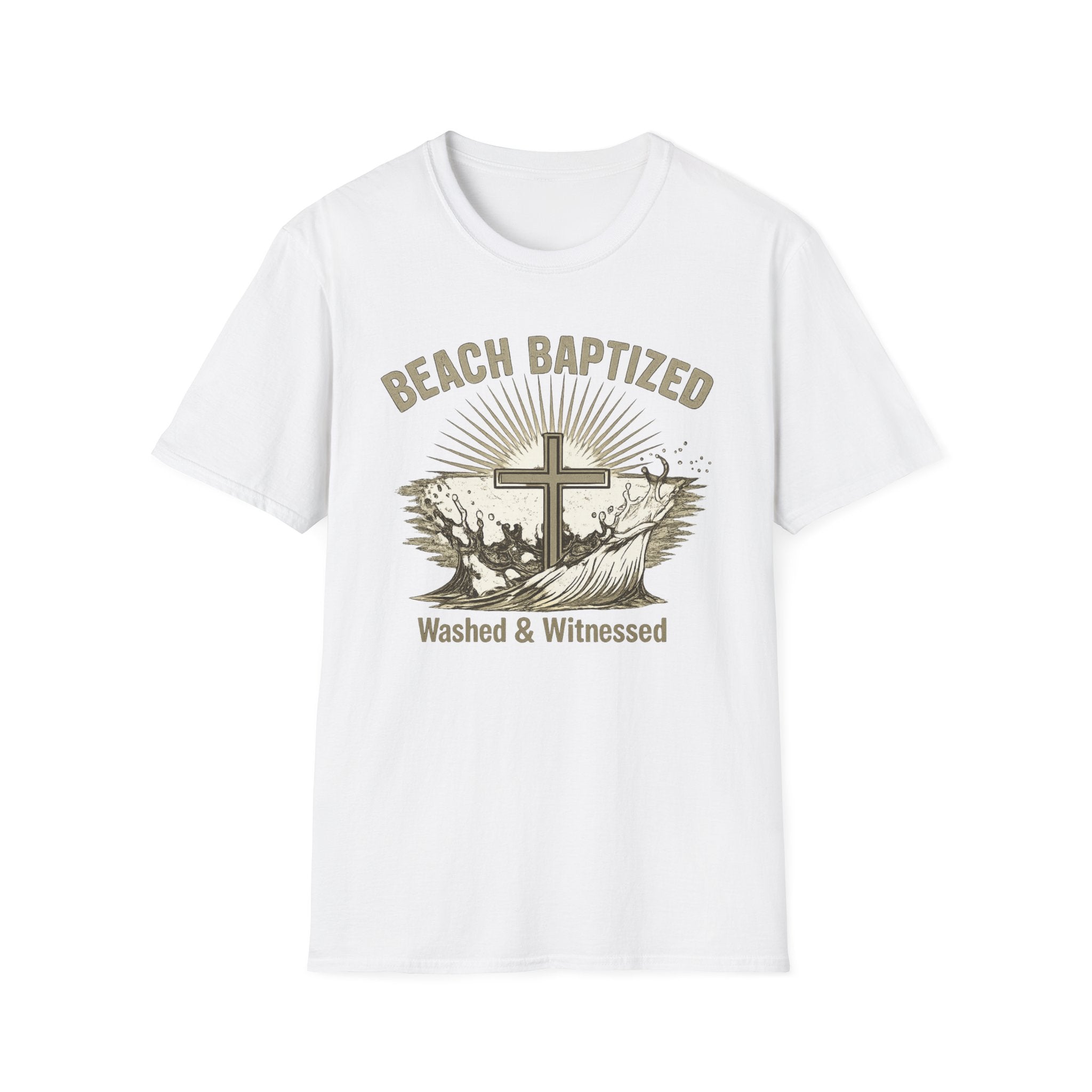 Beach Baptized Washed & Witnessed - T-Shirt