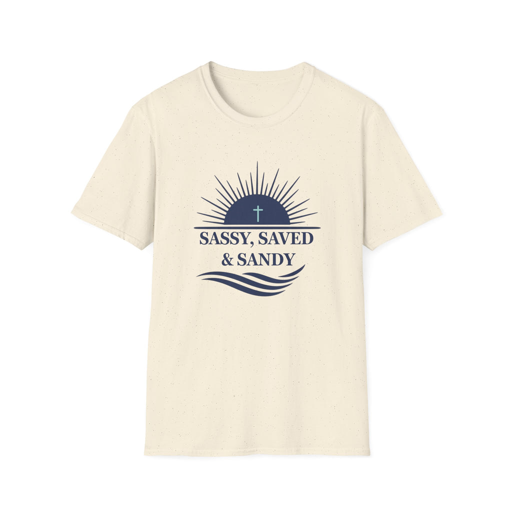 Sassy Saved Sandy Ocean - T-Shirt