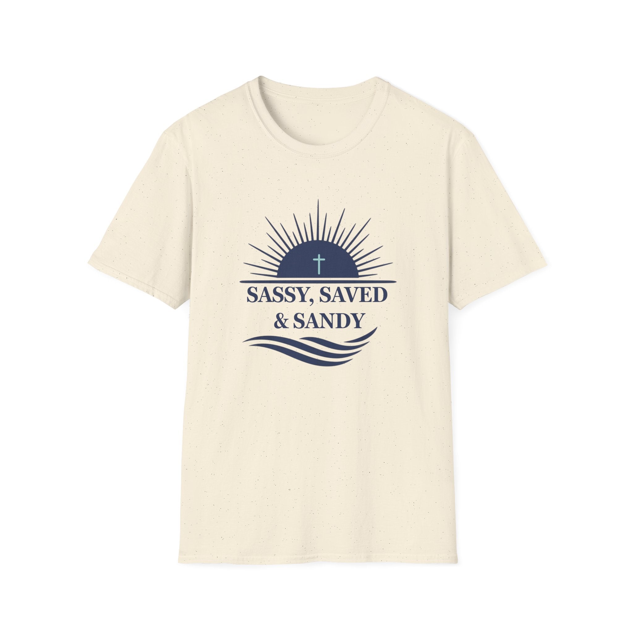 Sassy Saved Sandy Ocean - T-Shirt
