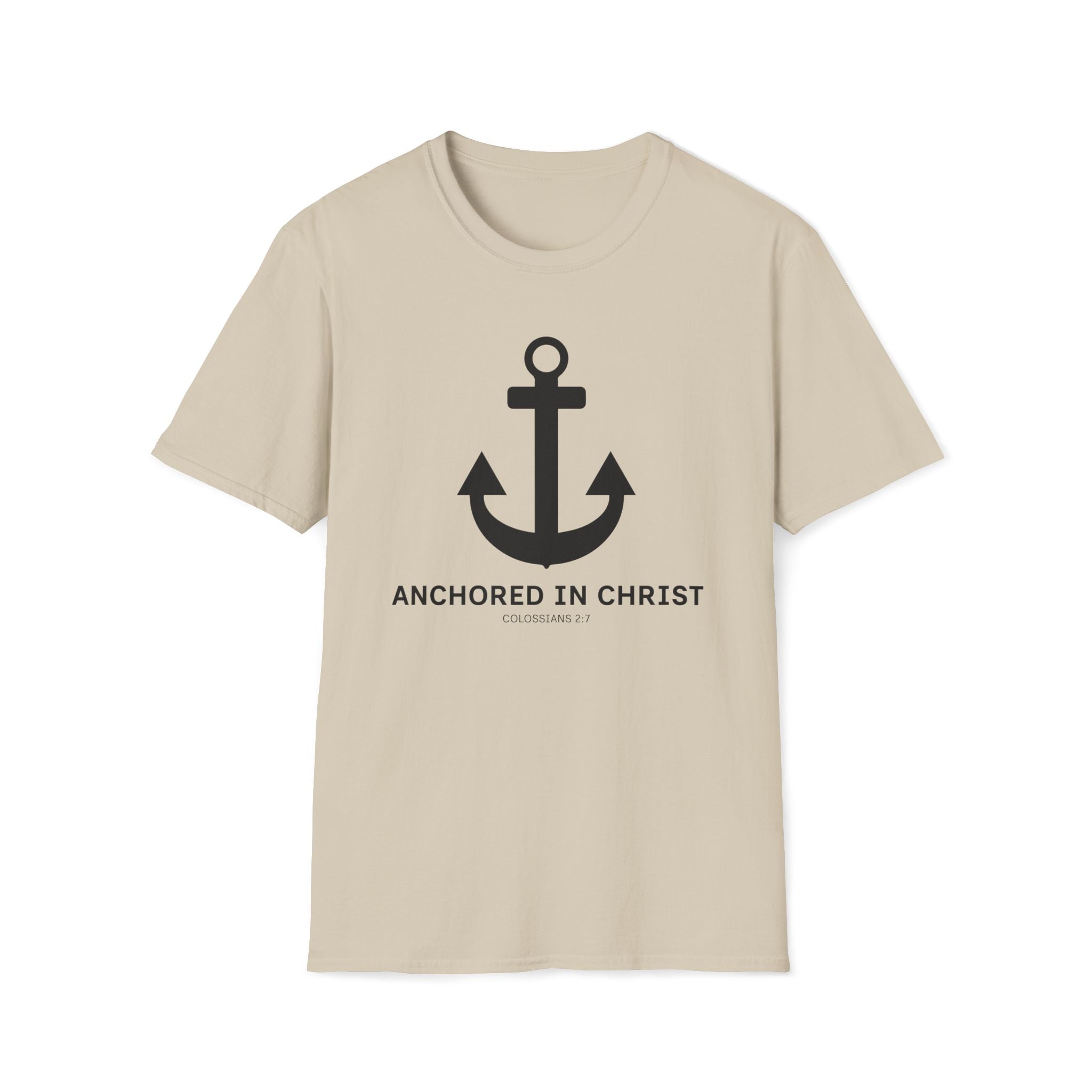 Anchored In Christ Anchor Graphic T-Shirt