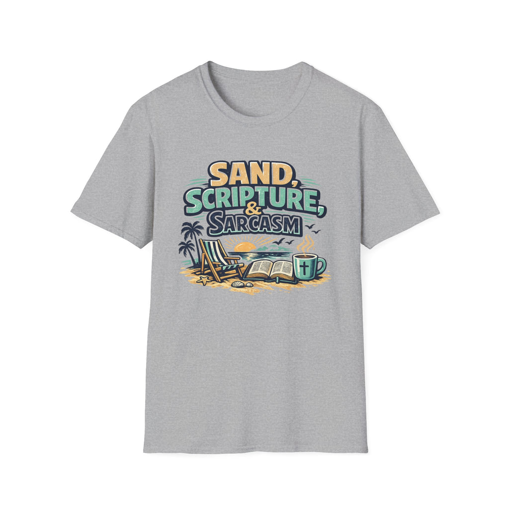 Sand Scripture & Sarcasm Beach Days - T-Shirt