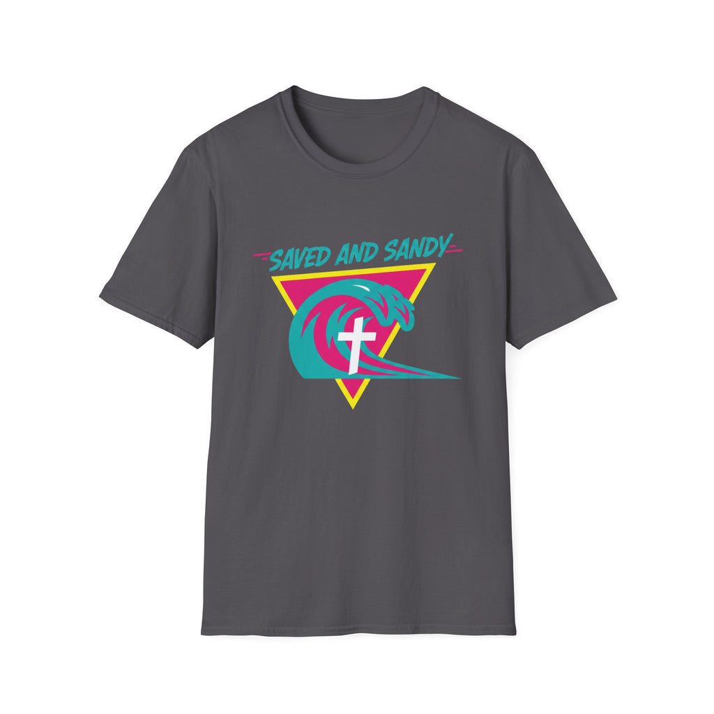 Saved and Sandy Neon - T-Shirt