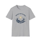 Mightier Than the Waves Psalm 93:4 Faith Waves T-Shirt