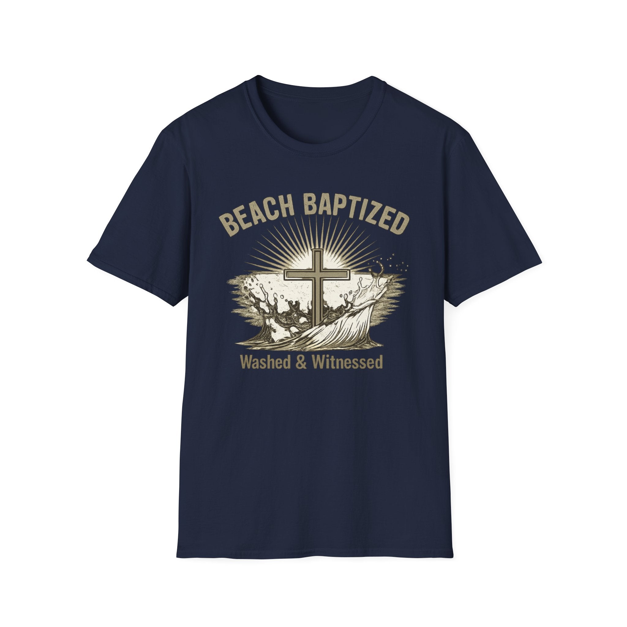 Beach Baptized Washed & Witnessed - T-Shirt
