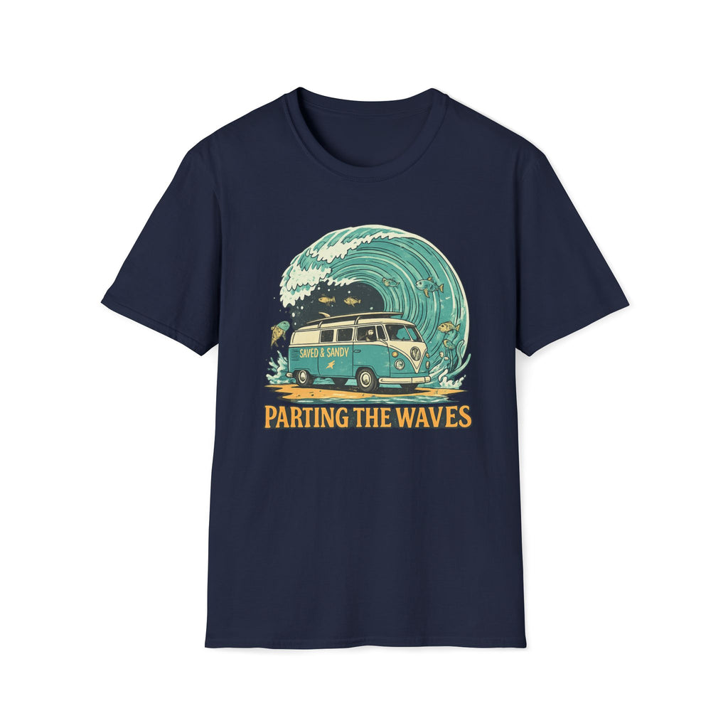 Parting the Waves Van Fish T-Shirt