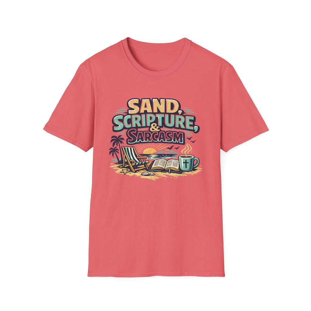 Sand Scripture & Sarcasm Beach Days - T-Shirt