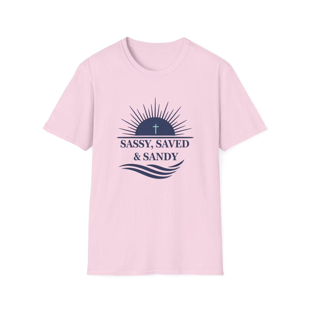 Sassy Saved Sandy Ocean - T-Shirt