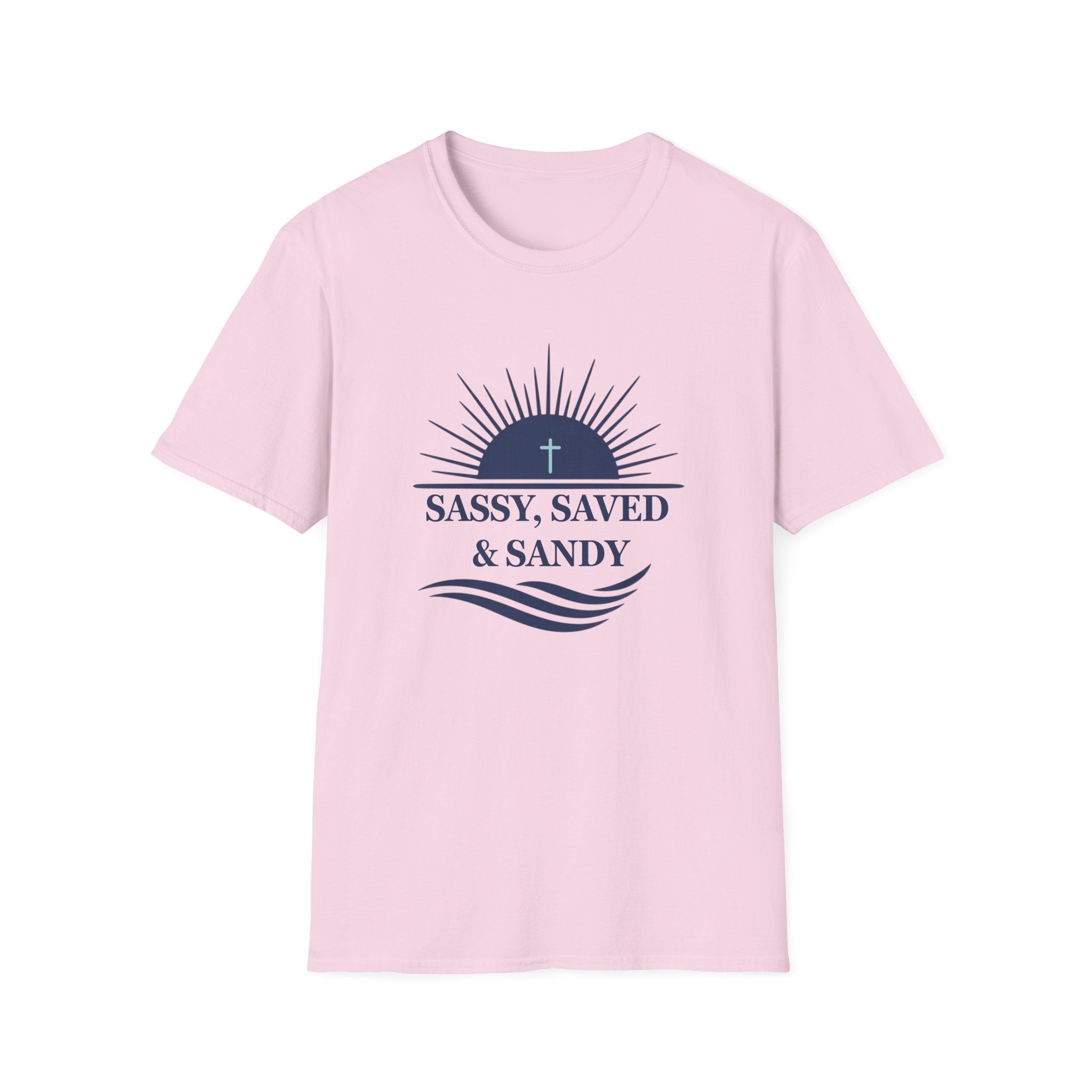Sassy Saved Sandy Ocean - T-Shirt