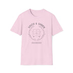 Saved & Sandy Minimalist Wreath Van Indian Harbour Beach  - T-Shirt