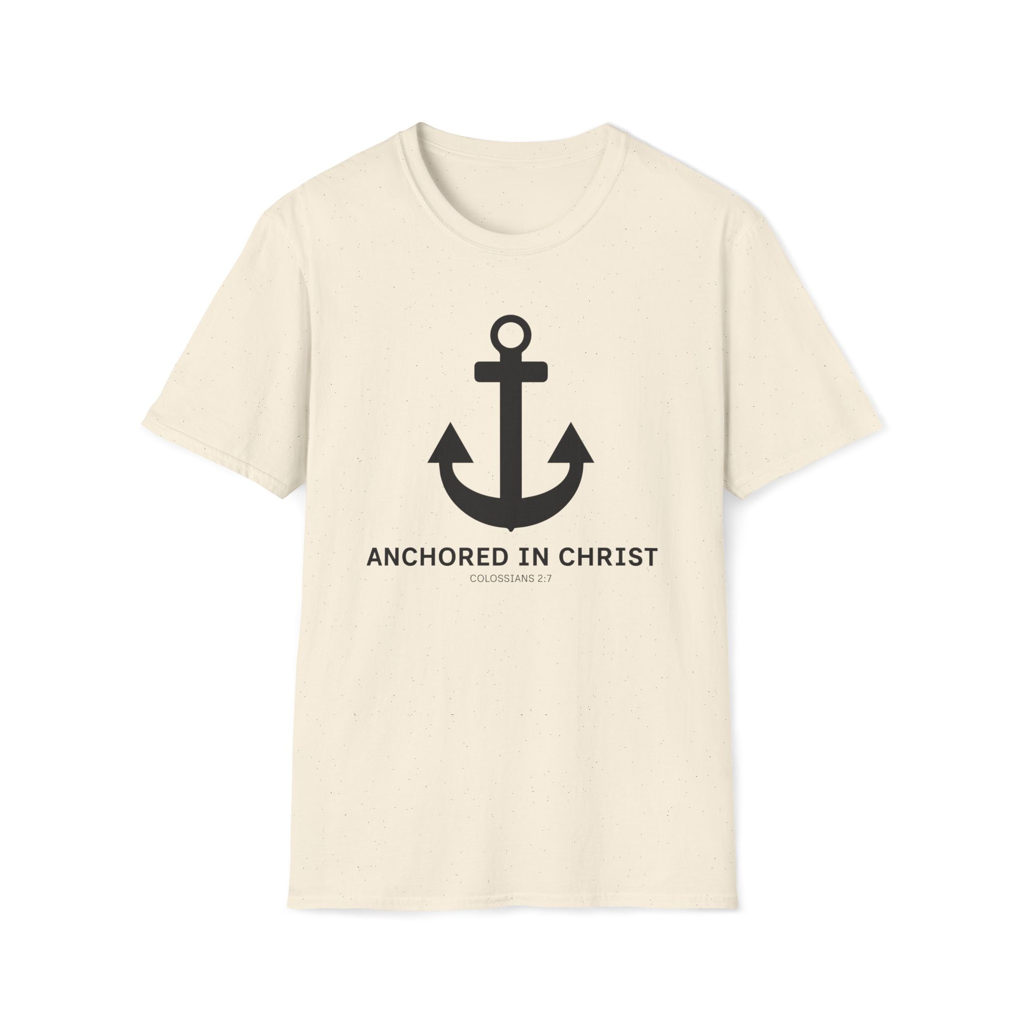 Anchored In Christ Anchor Graphic T-Shirt