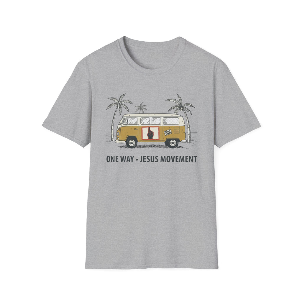 One Way Jesus Movement Van - T-Shirt
