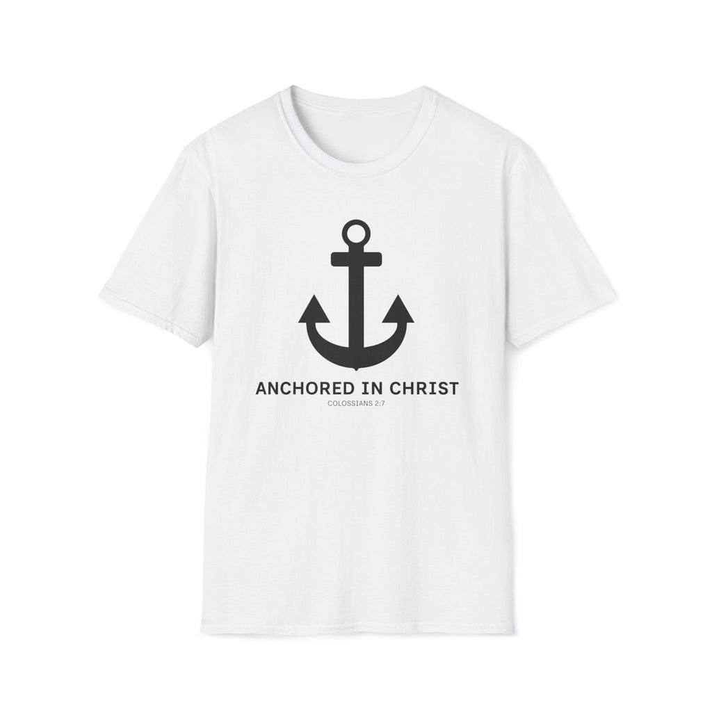 Anchored In Christ Anchor Graphic T-Shirt