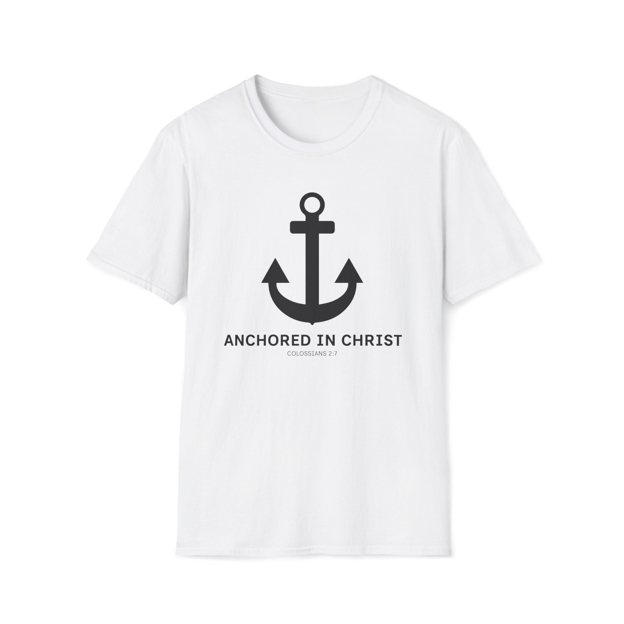 Anchored In Christ Anchor Graphic T-Shirt