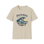 Faith Over Fear Wave Sunset T-Shirt