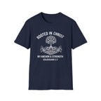 Rooted in Christ My Anchor & Strength T-Shirt