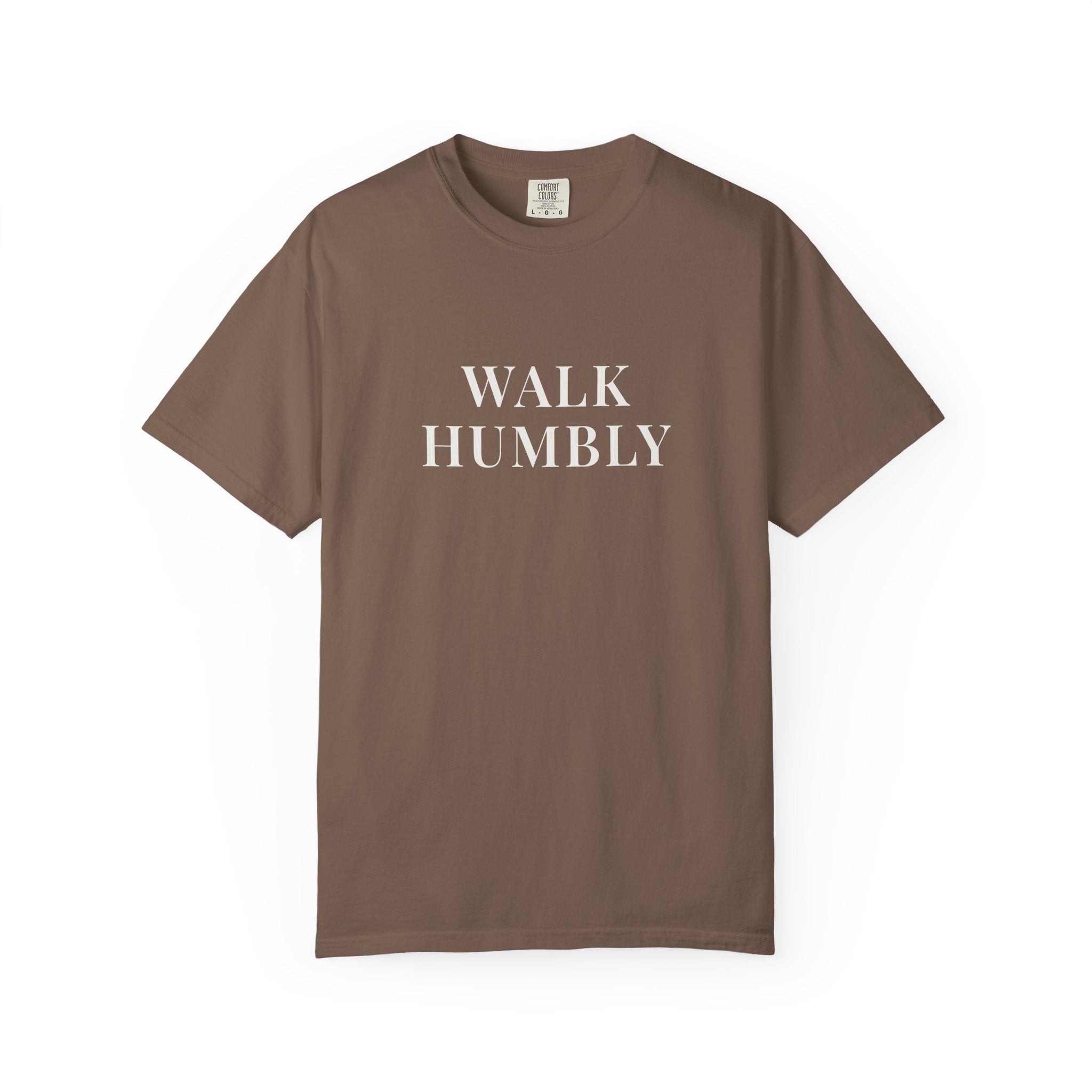 WALK HUMBLY — Christian T-Shirt