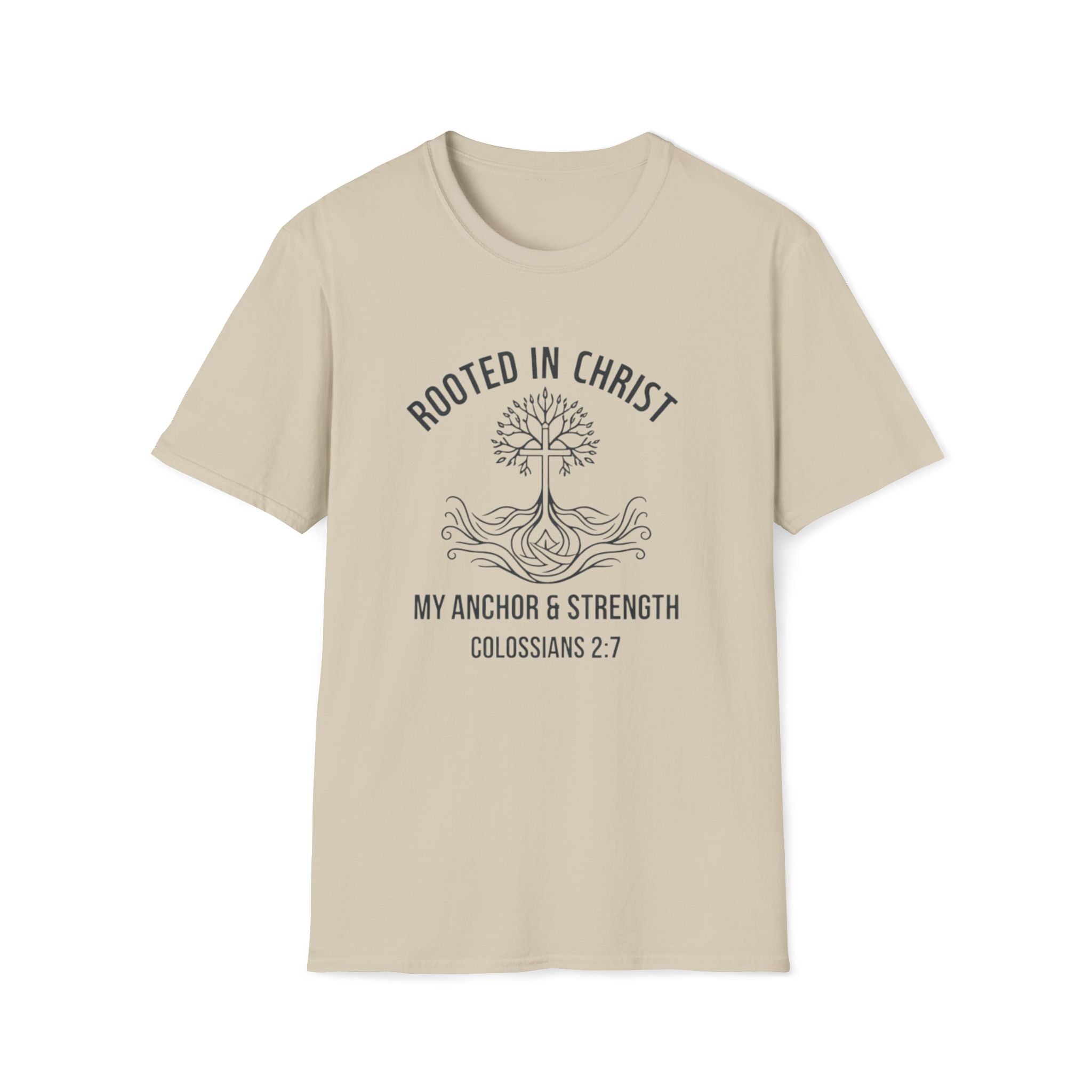Rooted in Christ My Anchor & Strength T-Shirt