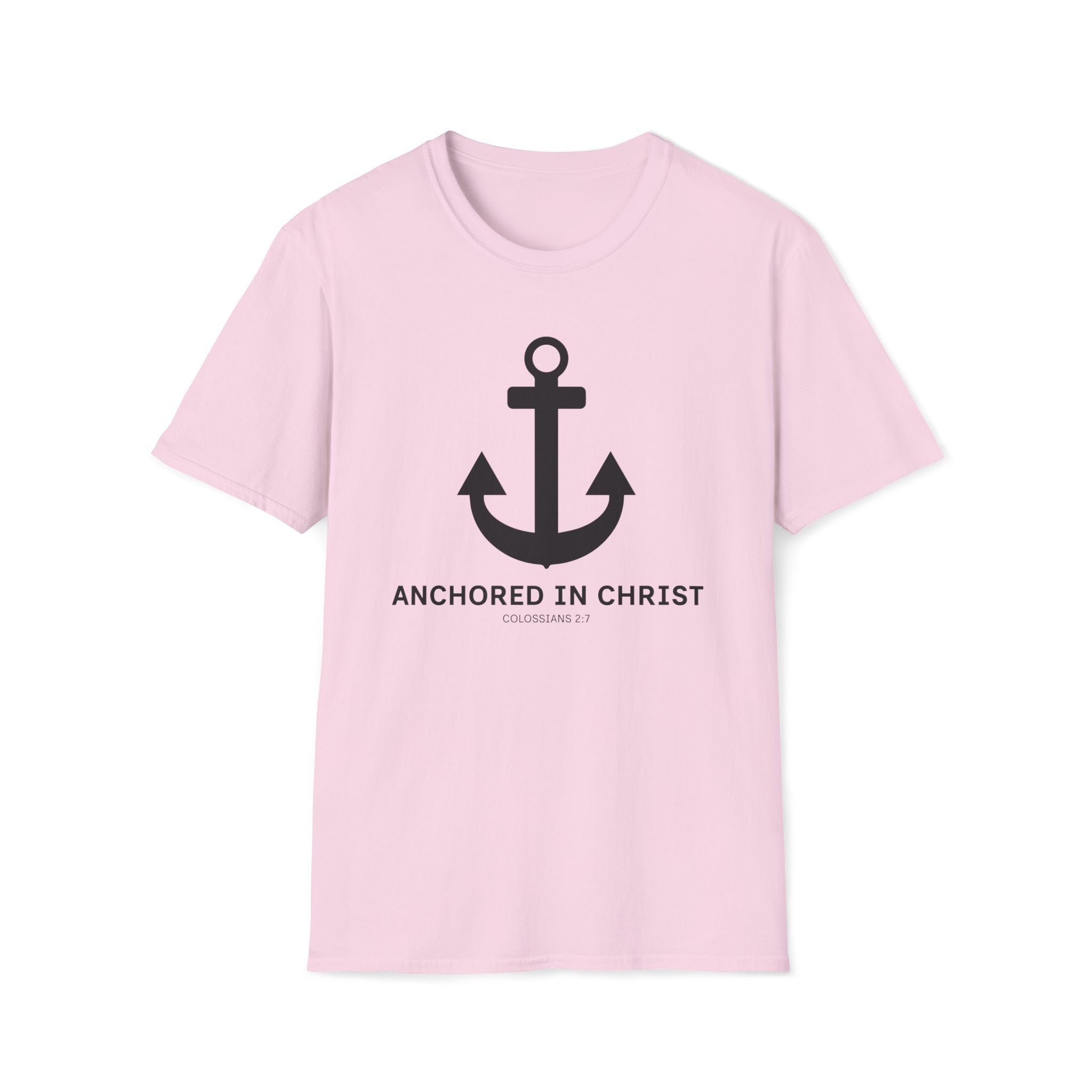 Anchored In Christ Anchor Graphic T-Shirt