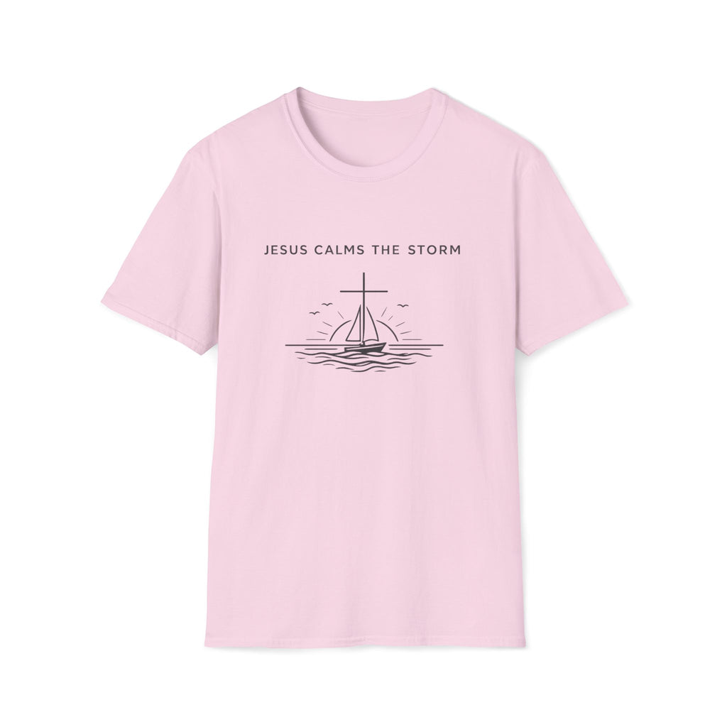 Jesus Calms the Storm Boating T-Shirt