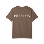 PRESS ON — Back Print Christian T-Shirt