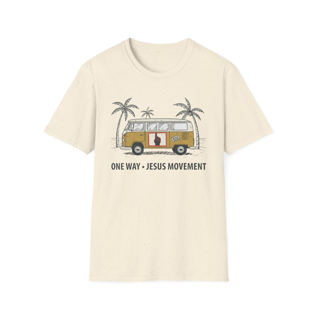 One Way Jesus Movement Van - T-Shirt