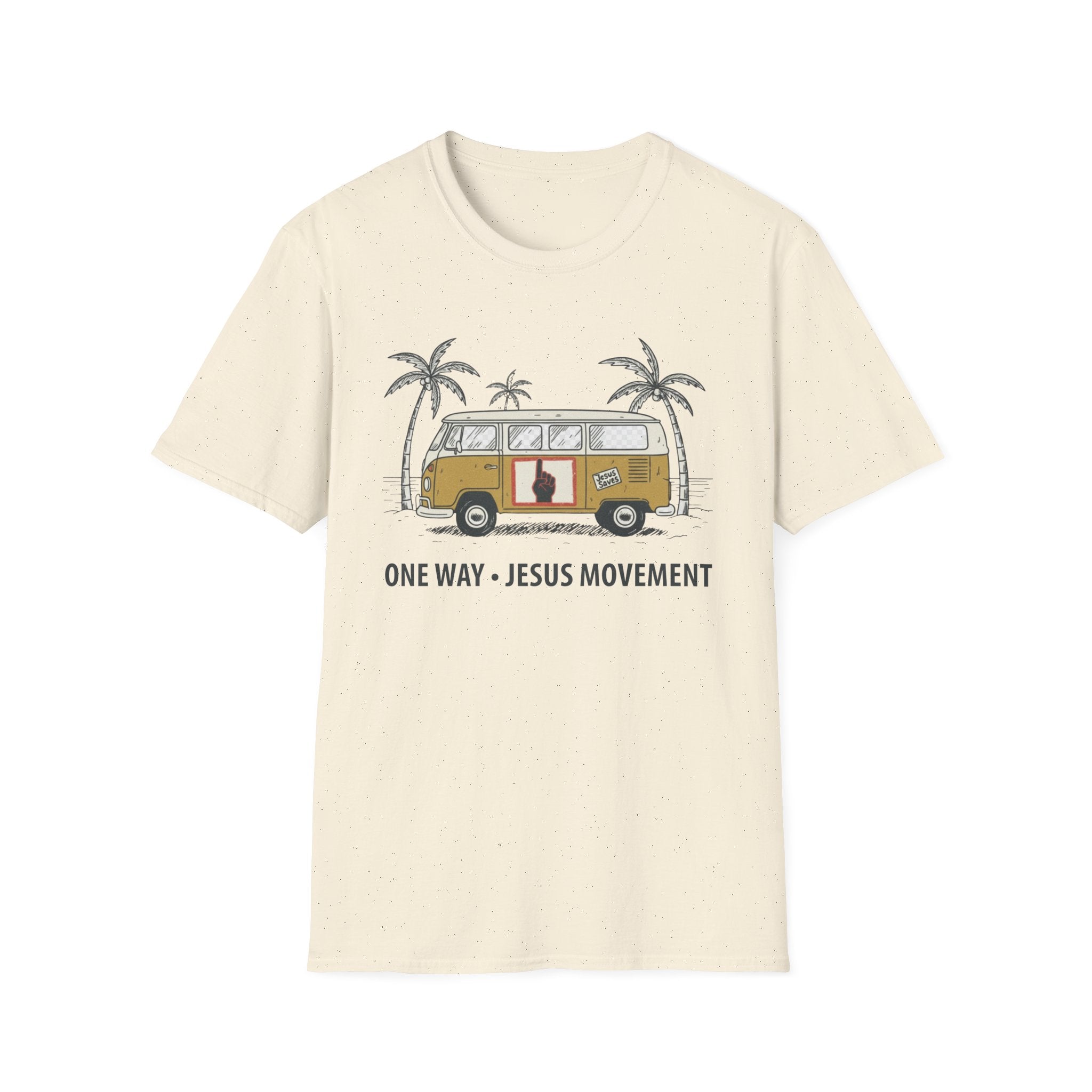 One Way Jesus Movement Van - T-Shirt