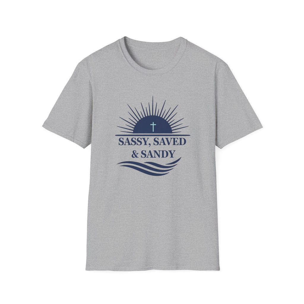 Sassy Saved Sandy Ocean - T-Shirt