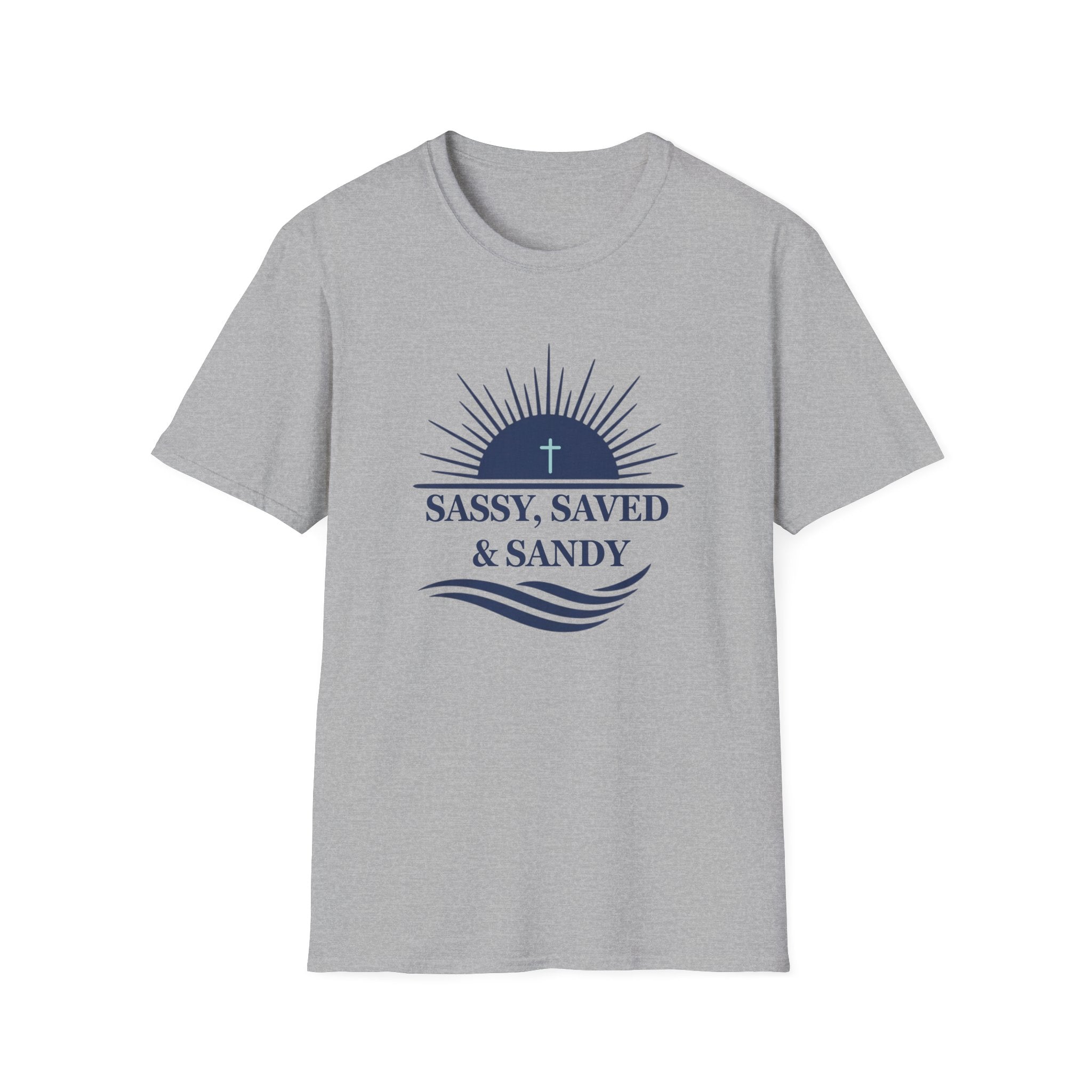 Sassy Saved Sandy Ocean - T-Shirt
