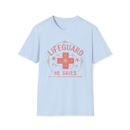Lifeguard He Saves Pink T-Shirt