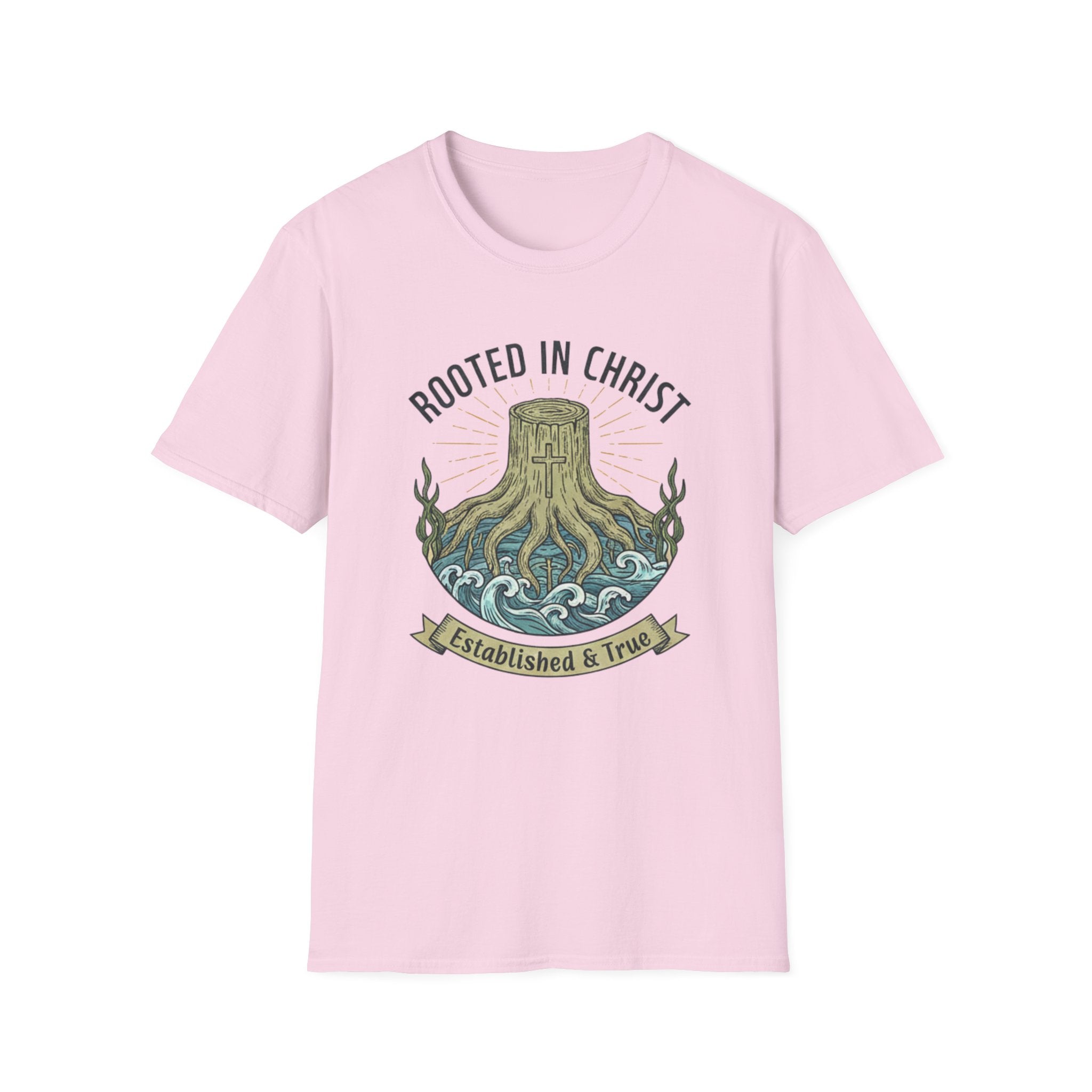 Rooted in Christ Established & True - T-Shirt