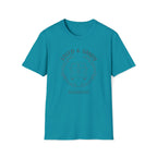 Saved & Sandy Minimalist Wreath Van Indian Harbour Beach  - T-Shirt