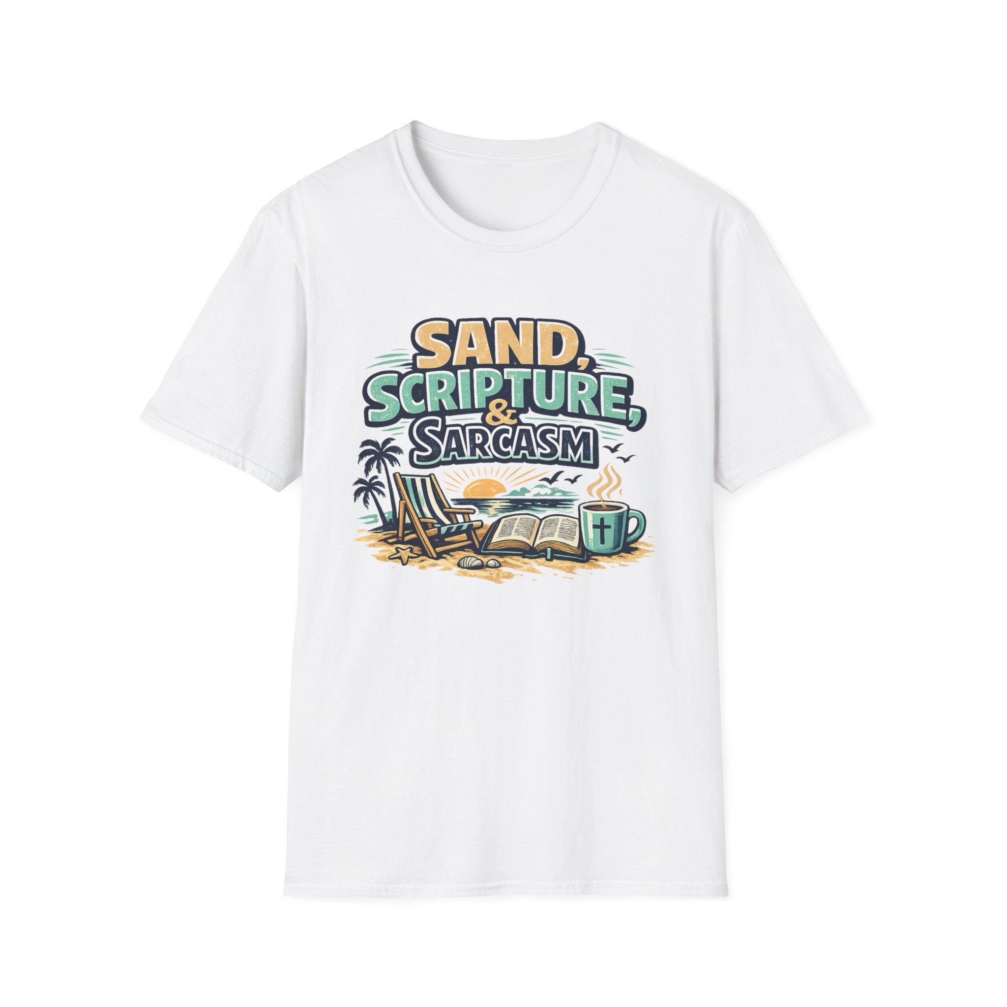 Sand Scripture & Sarcasm Beach Days - T-Shirt