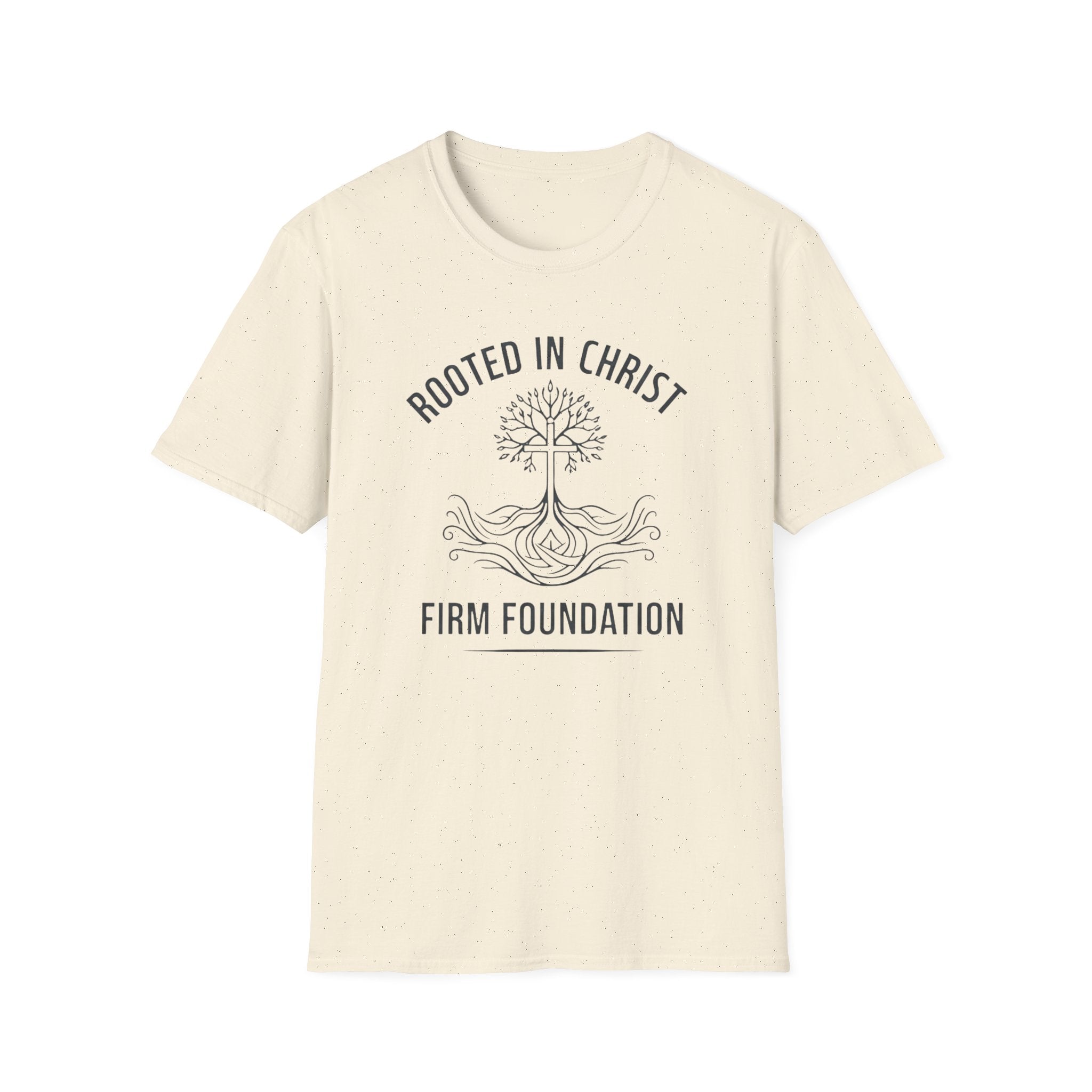 Rooted in Christ Firm Foundation - T-Shirt