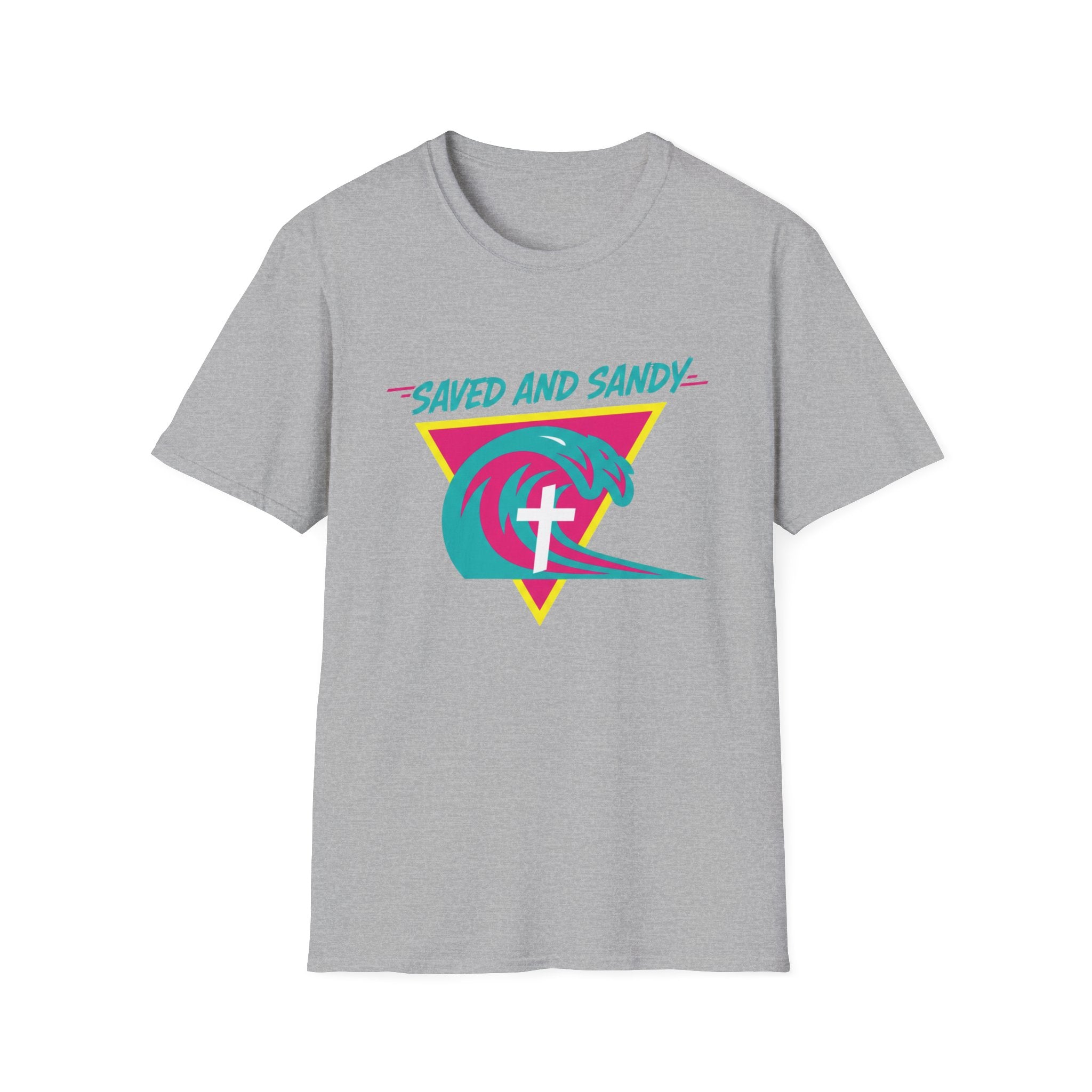 Saved and Sandy Neon - T-Shirt